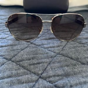 Anne Klein, Aviator style Sunglasses.